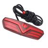 Electric Bike Brake Rear Light High Brightness Energy Saving LED Bicycle Brake Warning Lamp 48V