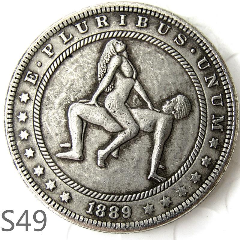 Funny Sexy Sex Make Love Lover Commemorative Coin Souvenir