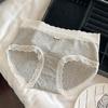 7A Antibacterial Japanese Sweet Cotton Mid-Waist Girls' Briefs - Soft, Breathable, and Comfortable.