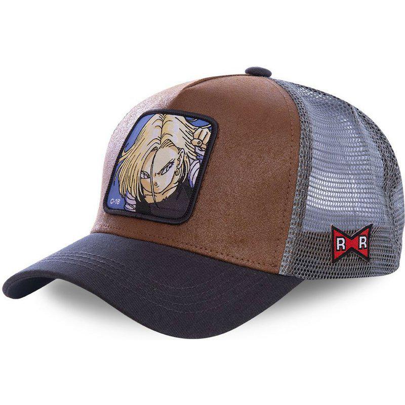 Dragon Ball Goten & Master Roshi Anime Snapback Cap - Unisex Hip Hop Trucker Hat