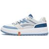 Li Ning Floating Lightweight Low top Skateboard Shoes Men's White Gray Blue AGCS077-3
