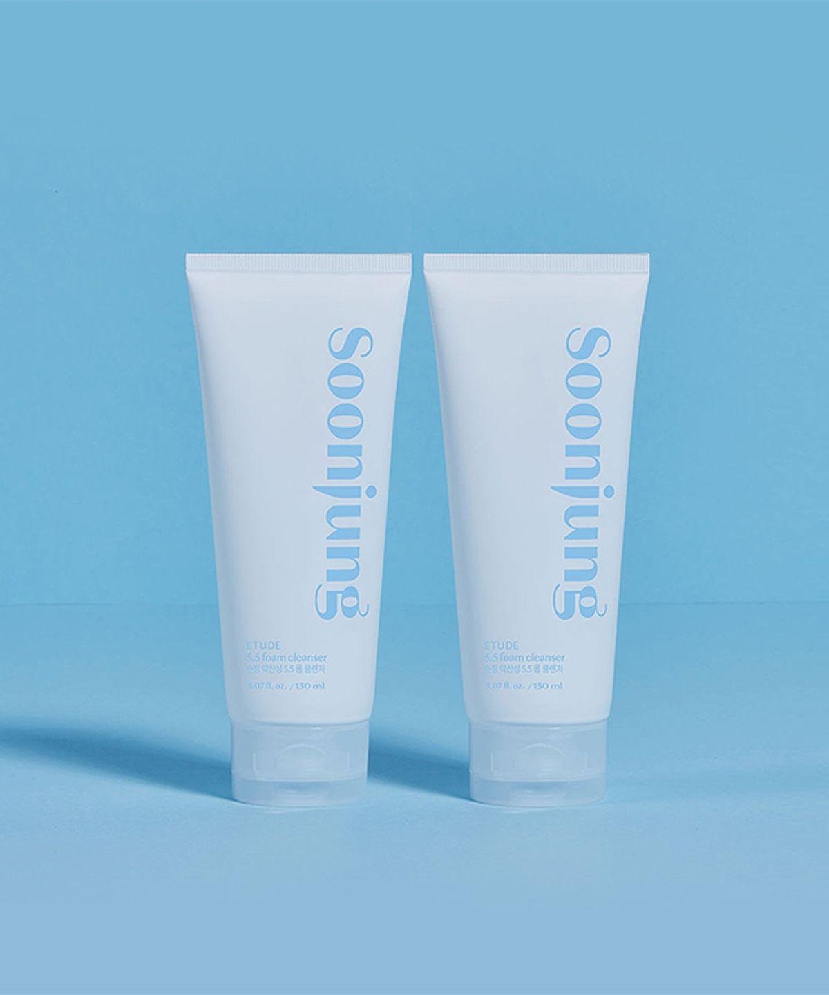 2 Soonjung Mild Acidic 5.5 Foam Cleansers