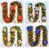  LED Tree Hanging Ornament Rattan Colorful Decoration For Christmas Party