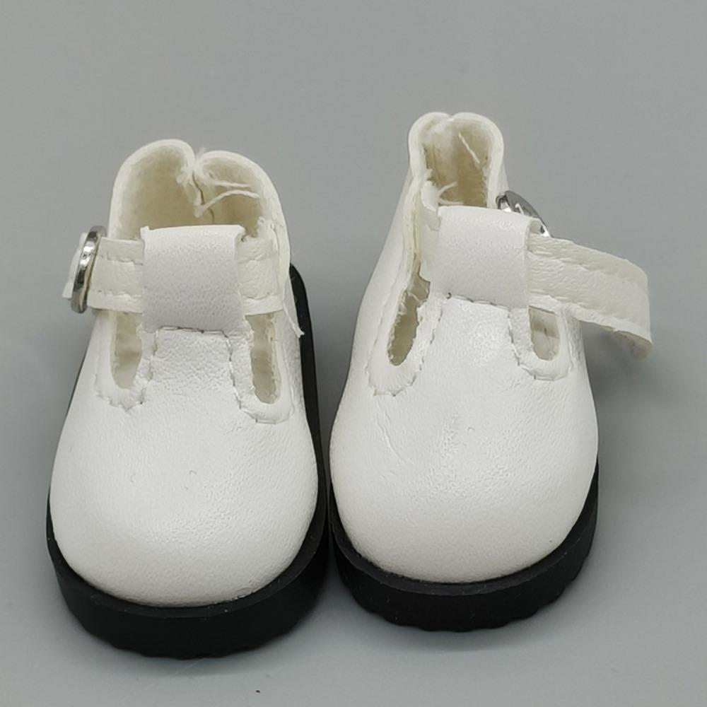 Leather Toy Shoes Bottomed Glossy Casual Shoes Mini Mini Shoes 1/6 Point Doll