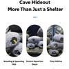 New Purple Clay Aquarium Hideaway Rock Natural Touch Simulation Crafts Fish Tank Cave Landscaping Decoration Aquarium Decoration