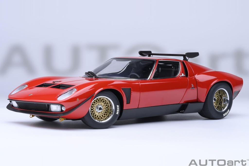 AUTOart Lamborghini Miura SVR Jota Finished Product 79171 1/18 (Red)