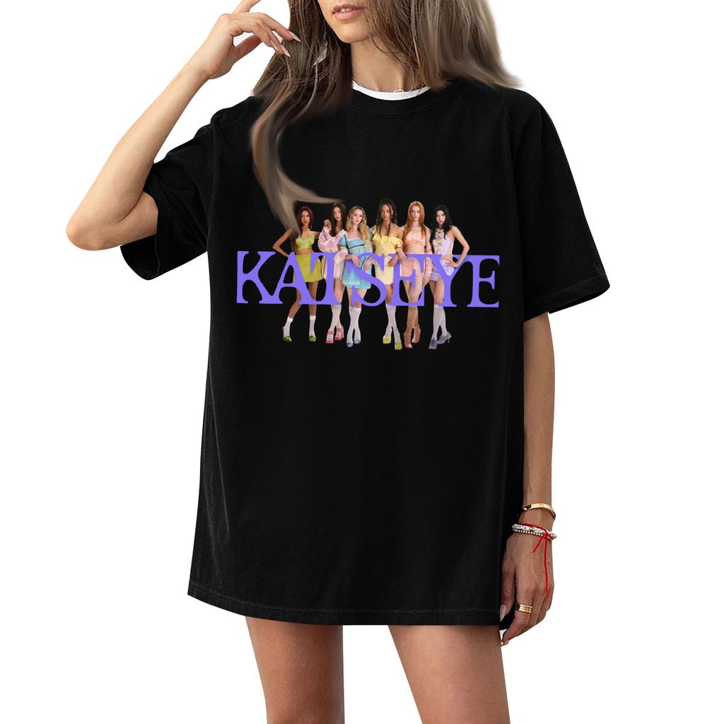 Women's Round Neck Printed Short-sleeved T-shirt Top