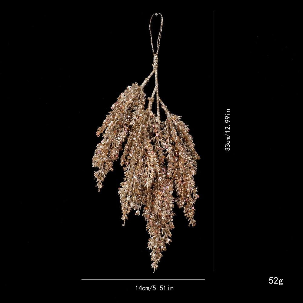 Kunststoff-Weihnachts-Schmetterlings-Ornament Leicht Wiederverwendbar Weihnachtsbaumschmuck Funkelnder Glitzer Schmetterling Hängedekoration