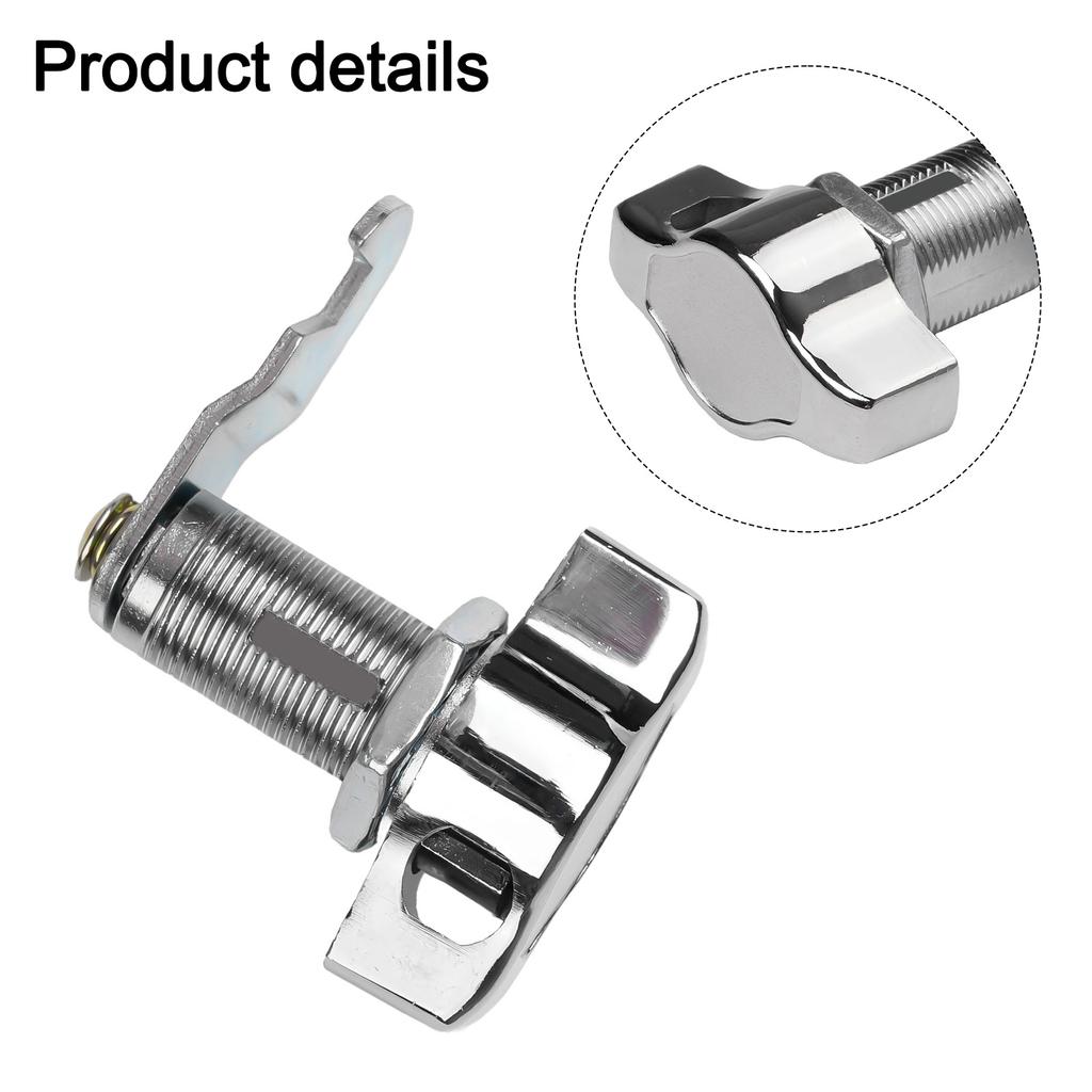 Furniture Security Zinc Alloy Lock Home Security Office Security User-Friendly Design Easy Installation Enhanced Security