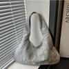 Large Capacity Underarm Bag Shoulder Bag Crescent Bag Portable Vintage Hobo Bag  Girls