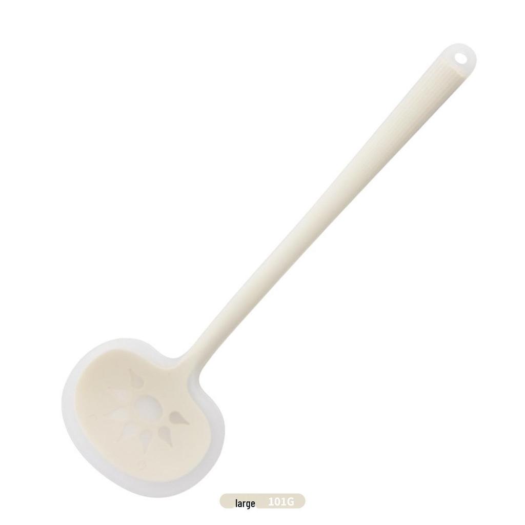 Long Handle High-Temperature Resistant Silicone Spatula for Non-stick Pans