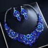 European & American Bridal Jewelry Set - Elegant High-End Fashion Necklace & Accessories