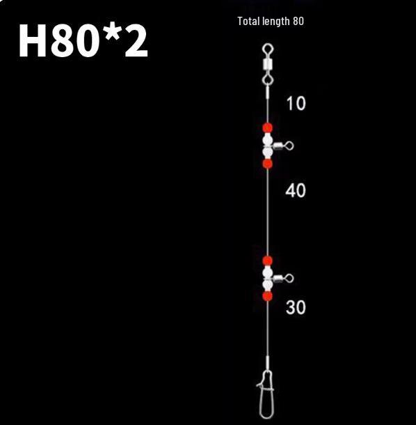 Tiandi Luminous Gourd Fishing Rig with Multi-Hook Line for Sea and Shipwreck Island Fishing