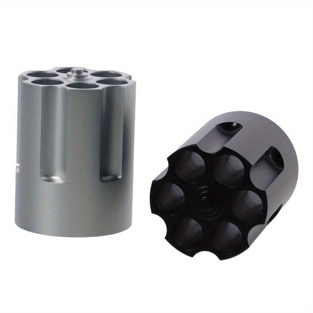 Soccer Pen Holder Creative Gun Cylinder Shaped Multifunctional Metal Storage Box Portable Pencil Stand Painting Brush Pen Hole