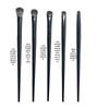 6-Piece Soft Hair Eye Makeup Brush Set: Eyeshadow, Under-Eye, Eyeliner, Detail