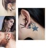 Gothic Animal Theme Alloy Earrings With Spider Design For Females