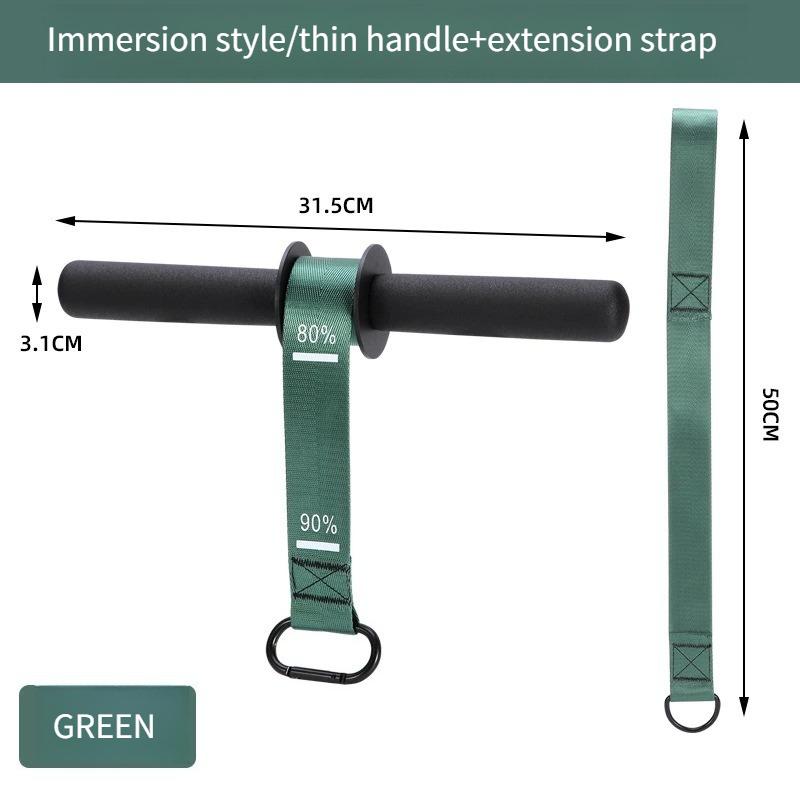 Forearm Strength Trainer Wrist Roller with Thickened Non-Slip Handle Adjustable Belt Home Workout Fitness Equipment Durable