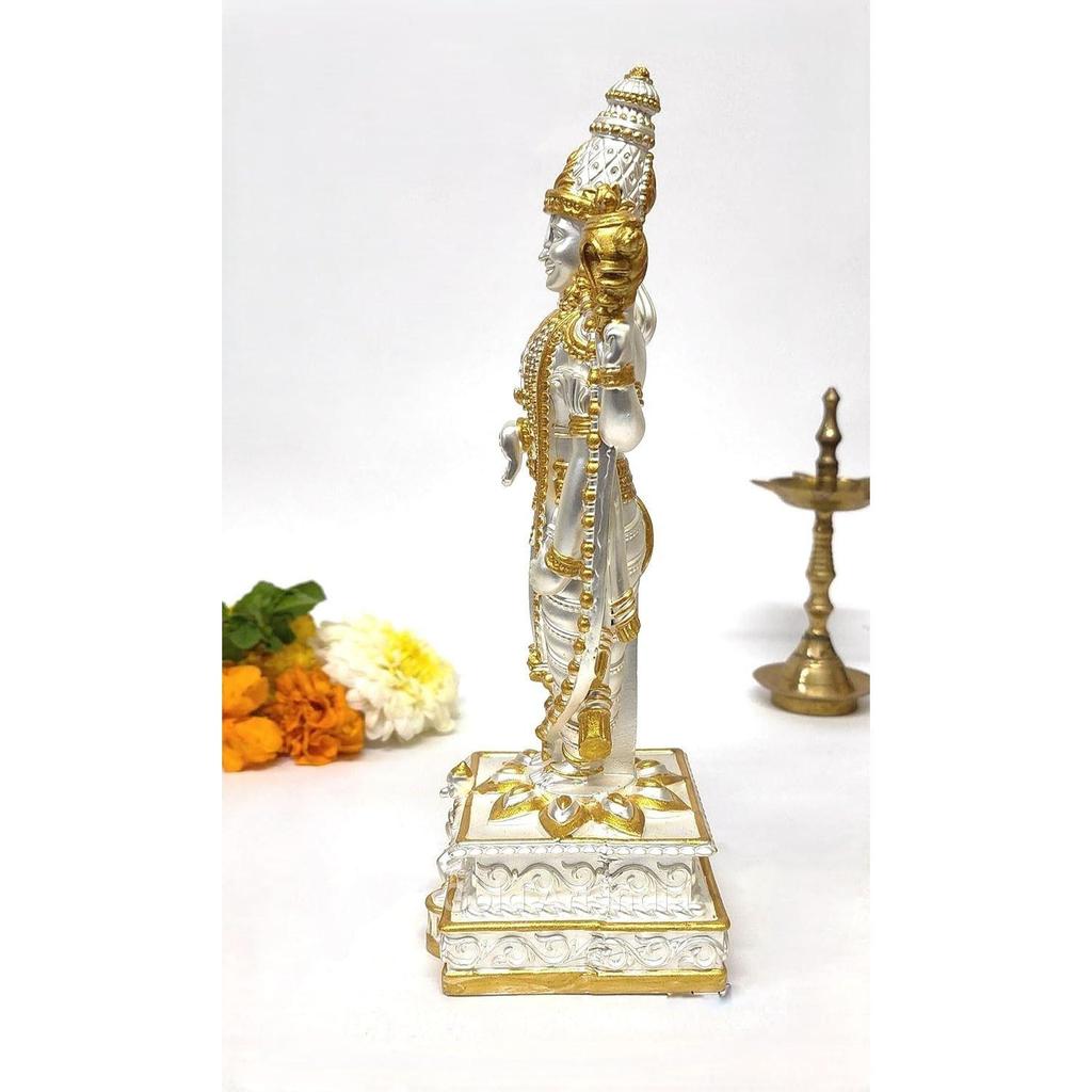 Lord Tirupati Balaji Idol with Garuda Murti for Mandir Pooja Room Lord Vishnu Shree Venkateswara Swamy Statue God Balaji Home Decor