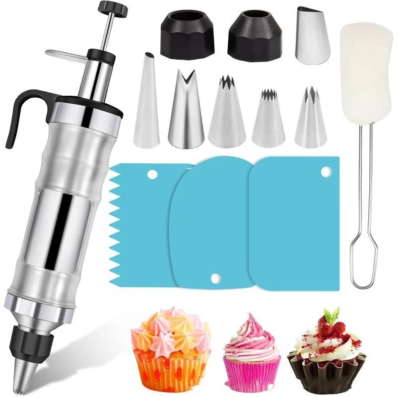 Decorating Syringe Set, Icing Piping Kit