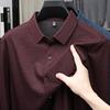 Firstview Herren Vielseitiges Seiden-Kaschmir Langarmhemd FV25D1715