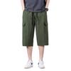 Shorts Men's Summer Casual Cropped Trousers Ice Silk Thin Outdoor Work Shorts Large Size Quick-drying Medium Trousers