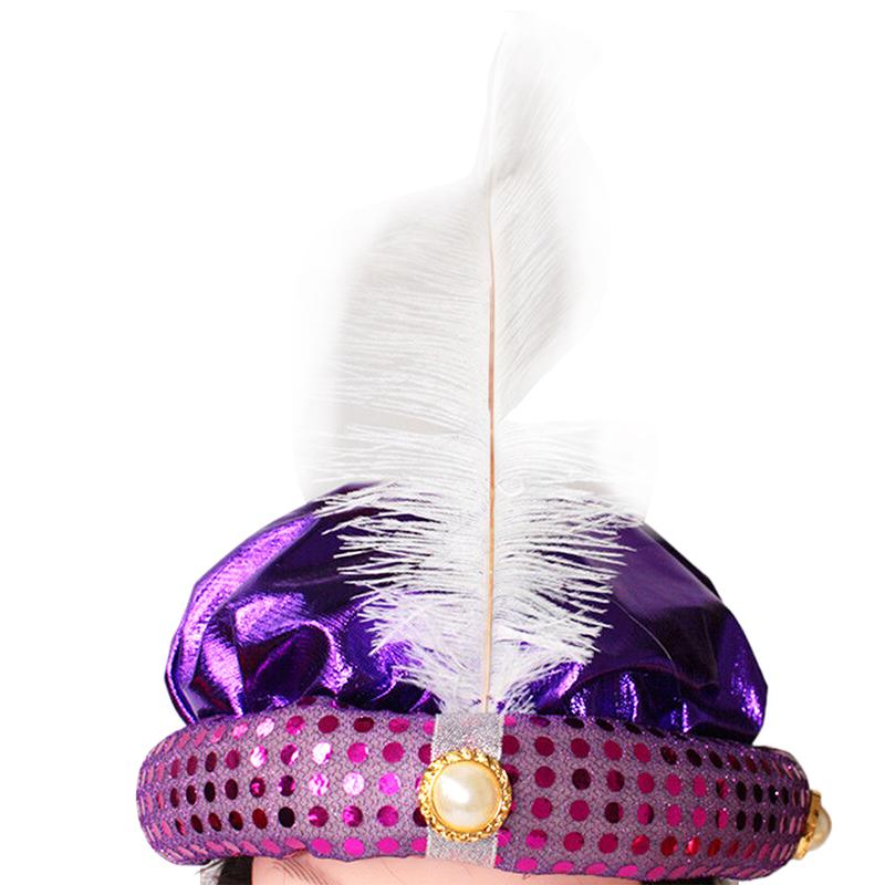 Aladdin Hat Halloween Masquerade Children Party Myth Arab Hats Stage Show Cosplay Costume Props For Holiday Dance Performances