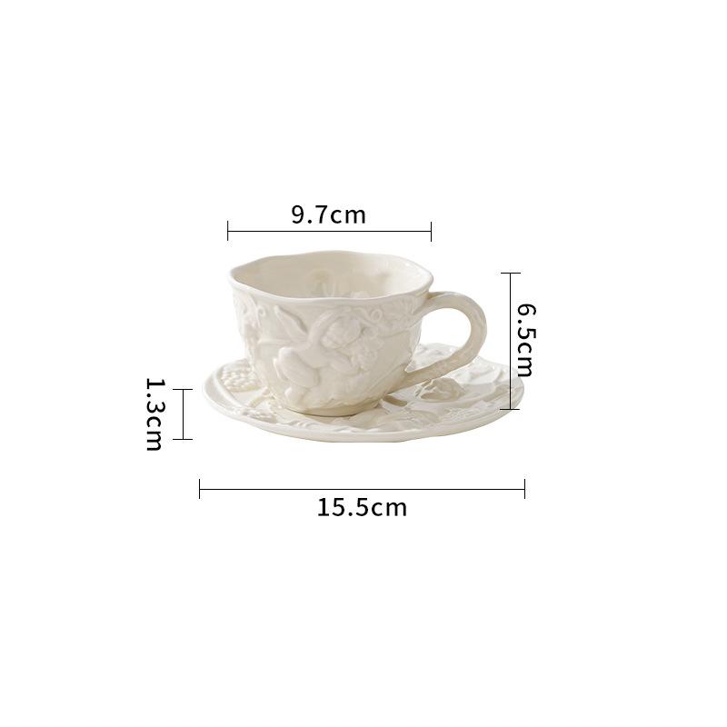 

Керамическая чашка с блюдцем, чайник, рельефная скульптура ангела, обеденный стол, кофейная кружка, кружки для молока, чашка для послеобеденного чая, контейнер для фруктового сока 220-1000ml