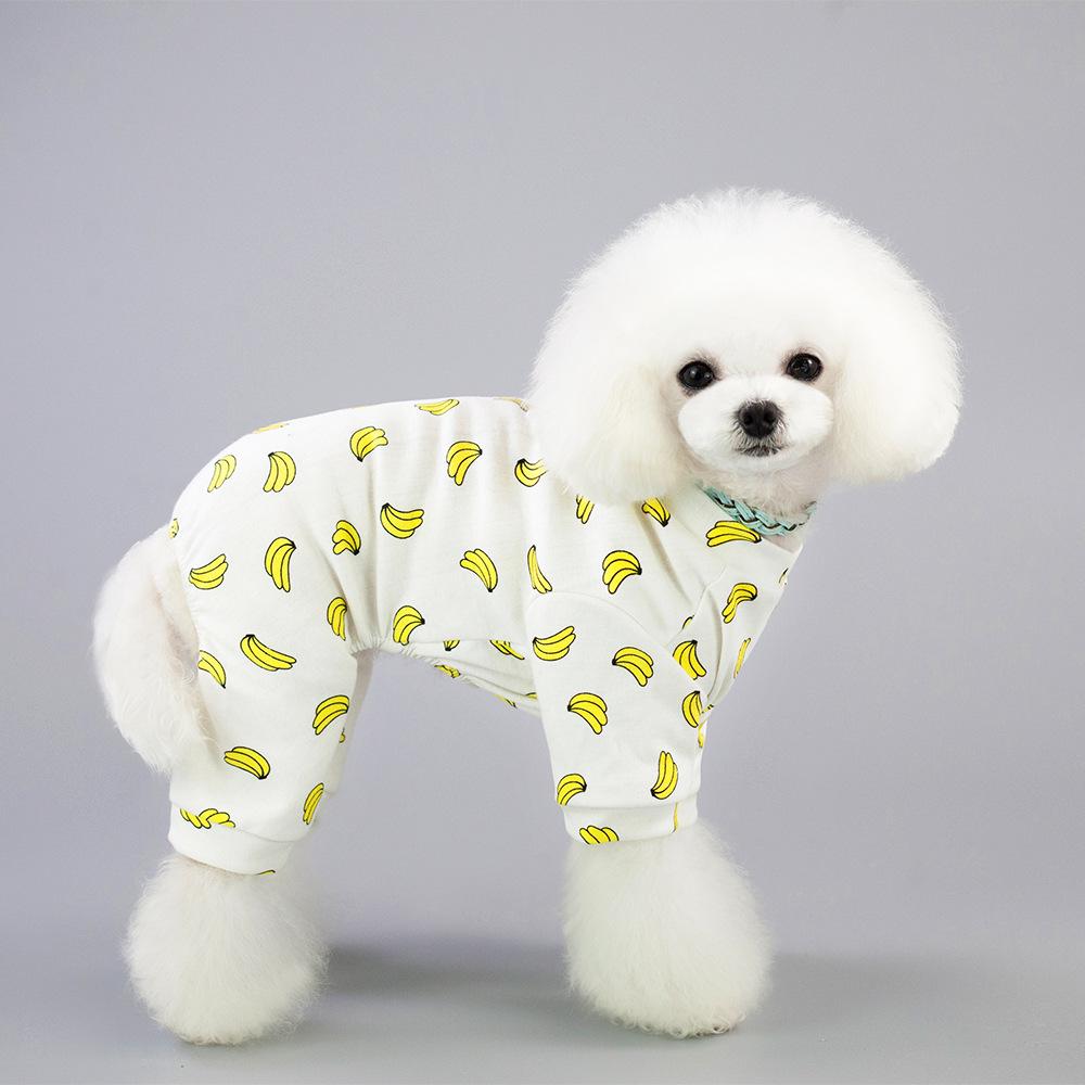 Teddy Pet Clothes Four-Legged Apparel for Dogs and Cats - Spring & Autumn Homewear in Five Colors