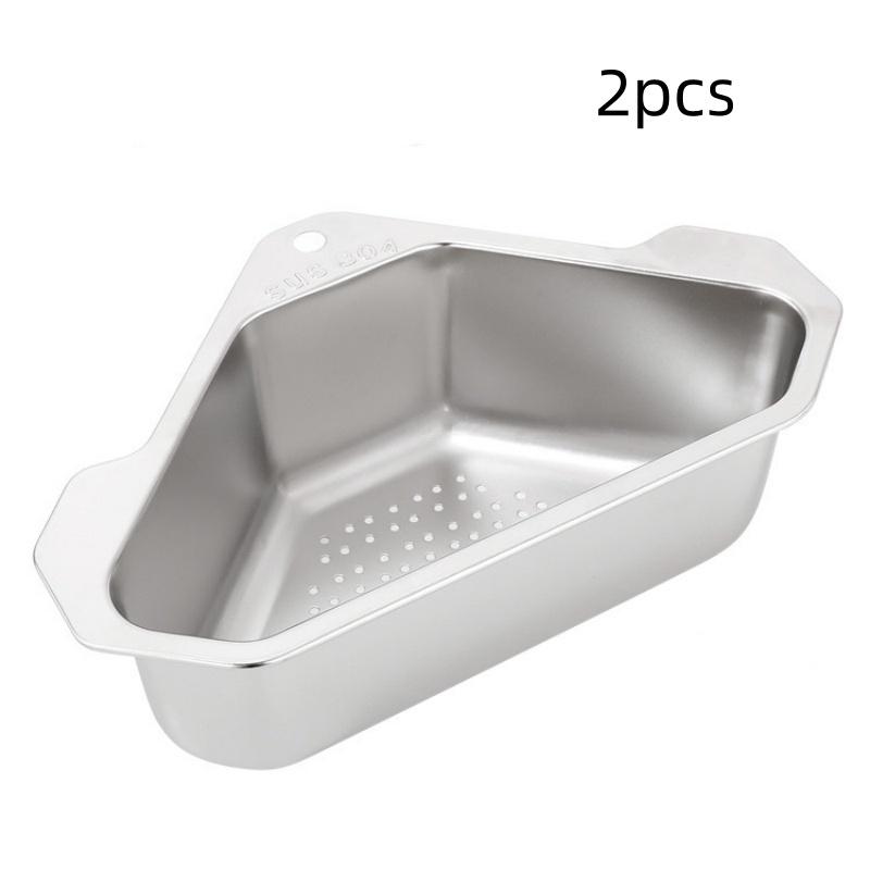 2pcs/Kitchen Sink Drain Basket – Multi-functional Hanging Basket, Vegetable Washing Basin Organizer, Storage Basket