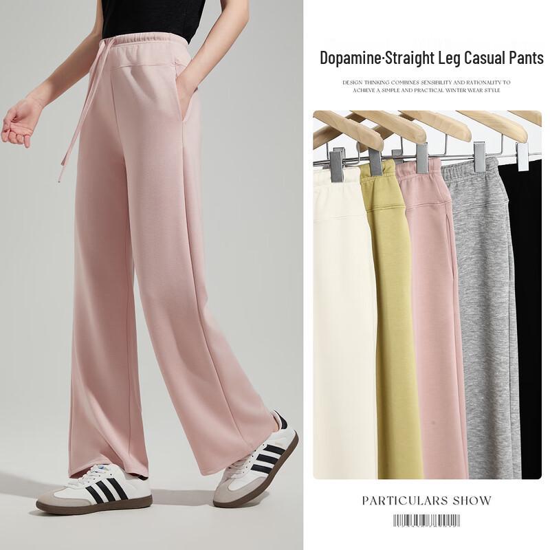 Damen Strickhose mit geradem Bein für Freizeit