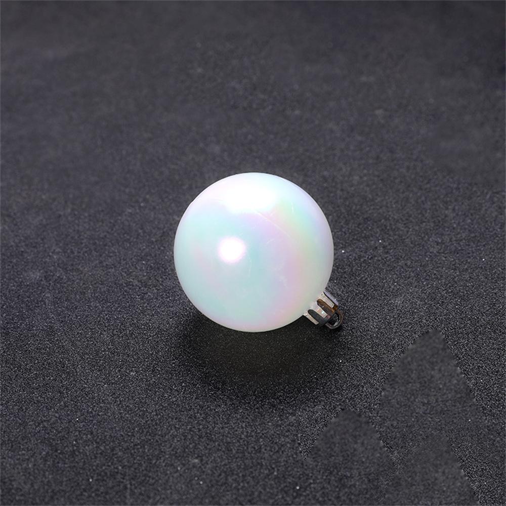 4/5/6cm Colorful Ball Decoration Christmas Tree Hanging Pendant Birthday Party Wedding Transparent Ball Bubble Decor