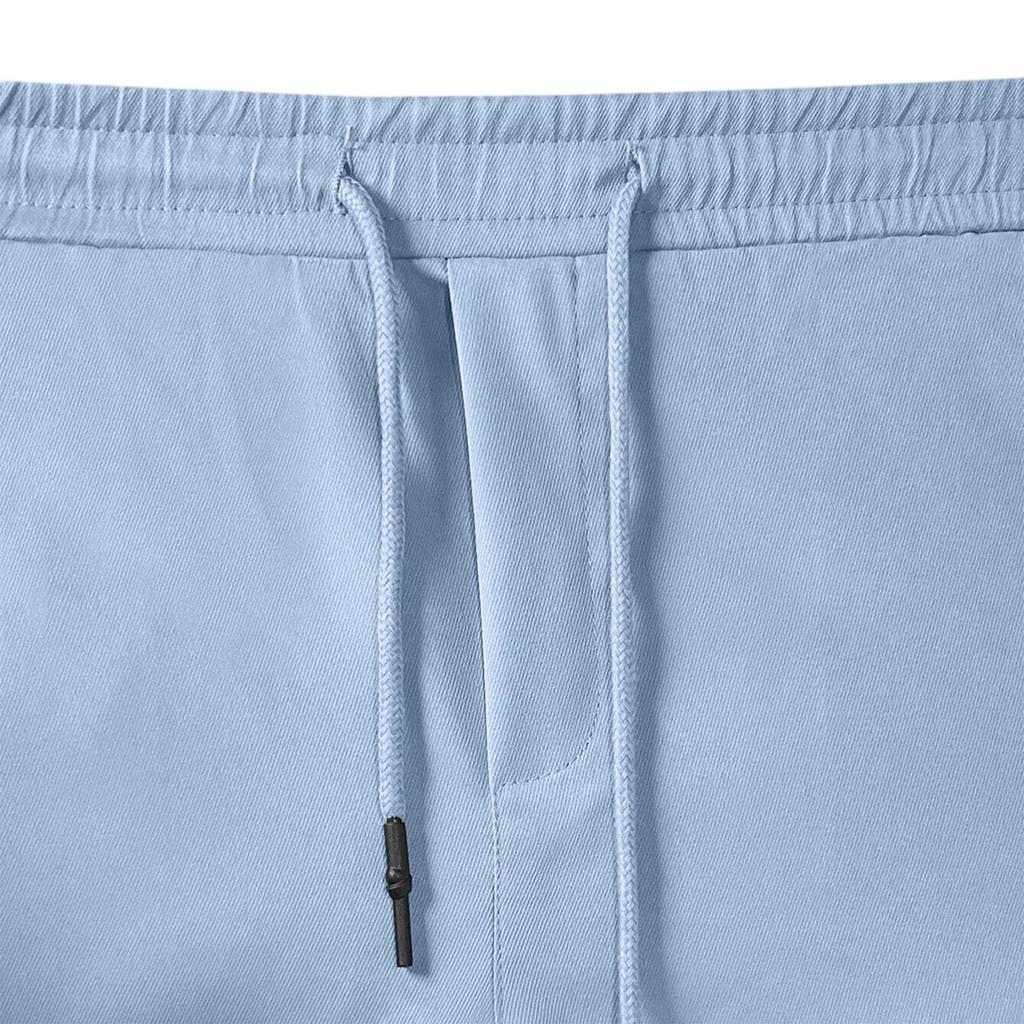 Pantaloni da Lavoro Casual Classici da Uomo per Esterno, Larghi, Multi-tasche, Pantaloni da Giovane con Vita Elastica, Coulisse, Coulisse alle Caviglie