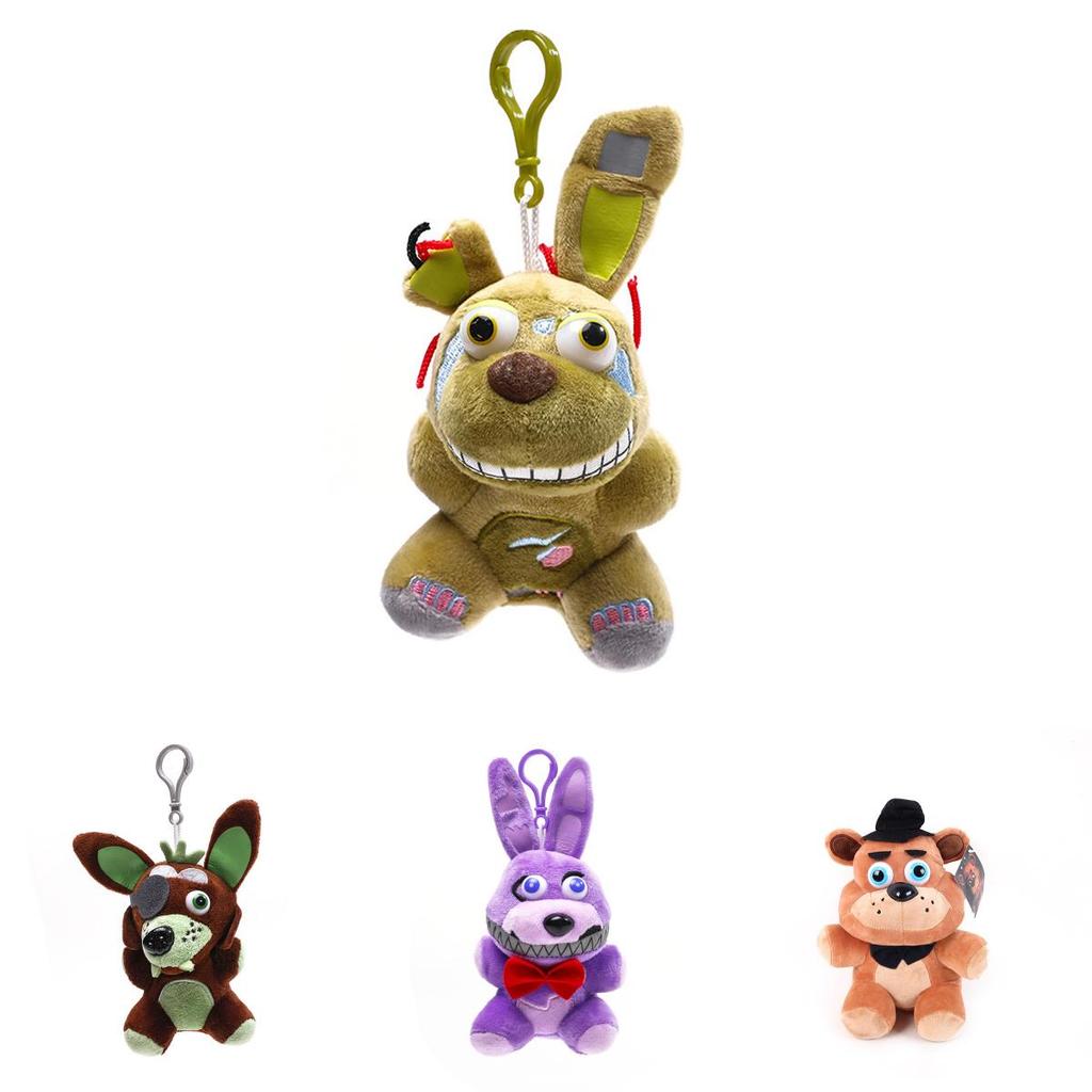 Neuer Five Nights At Freddy's Weicher Plüsch Schlüsselanhänger Puppe Perfekt für Kinder und Sammler