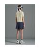 BEANPOLE GOLF Women'S Logo Perforated Collar Short Sleeve T-Shirt - Lemon
