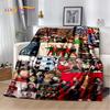 Divertente Coperta dei Tripletti Sturniolo, Matt, Chris, Nick, Morbida Coperta in Flanella per Casa, Camera da Letto, Letto, Divano, Picnic, Ufficio, Tempo Libero, Riposino