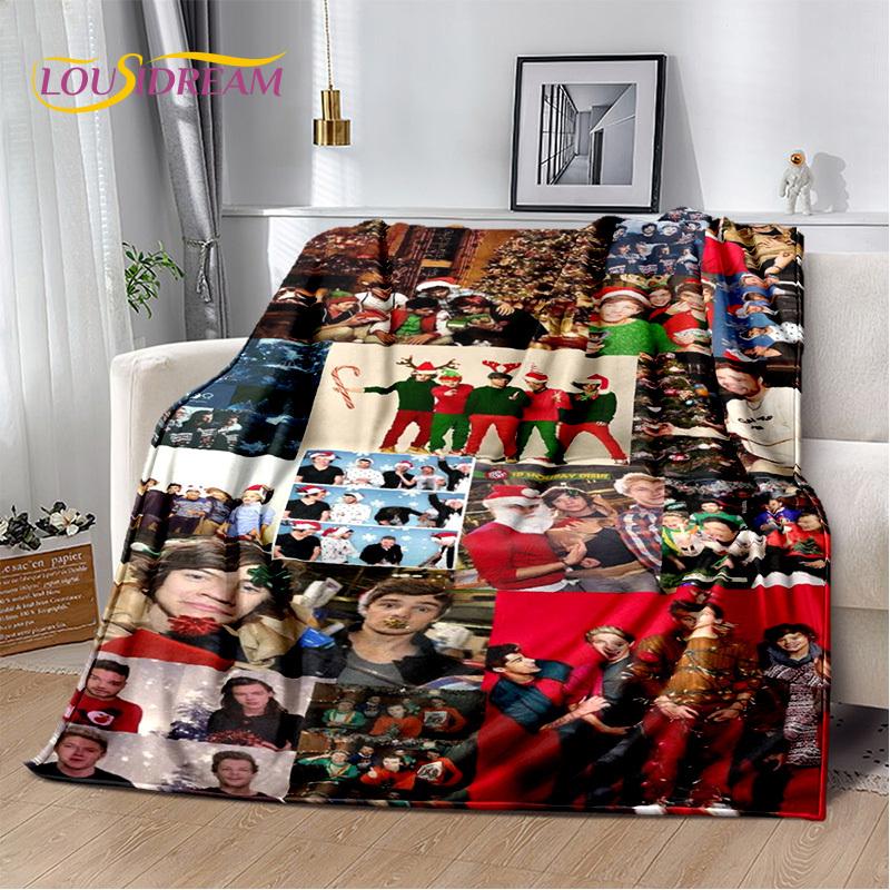 Divertente Coperta dei Tripletti Sturniolo, Matt, Chris, Nick, Morbida Coperta in Flanella per Casa, Camera da Letto, Letto, Divano, Picnic, Ufficio, Tempo Libero, Riposino