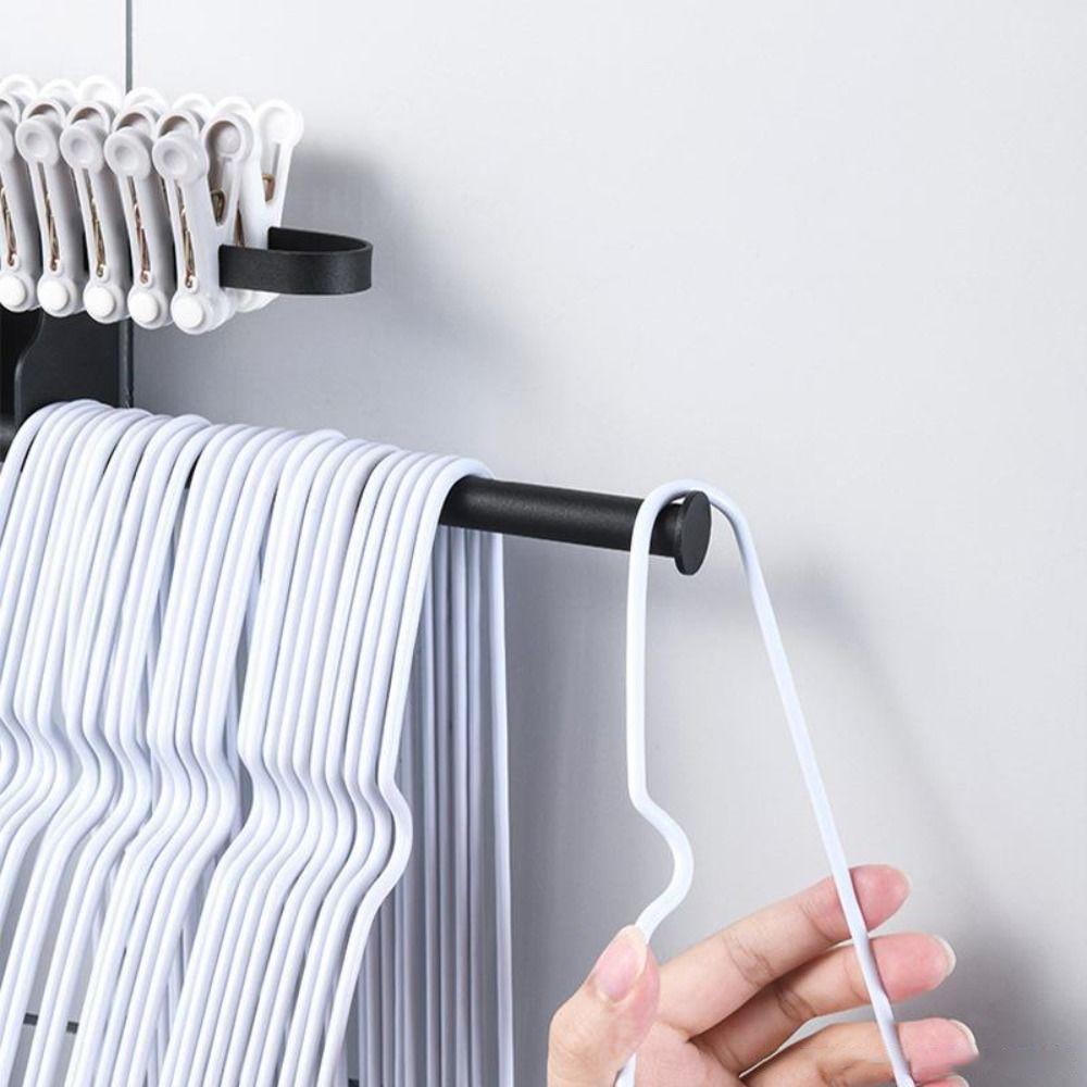 Adhesive Hat Hooks Towel Rag Rack Hanging Holder Finishing Rack Cap Organizer  Kitchen