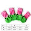 4 Pcs/set Cat and Puppy Shoes Of Cute Pet Dog Socks with Printed Non-slip To Protect and Prevent Dirt Warm Pet Puppy Socks