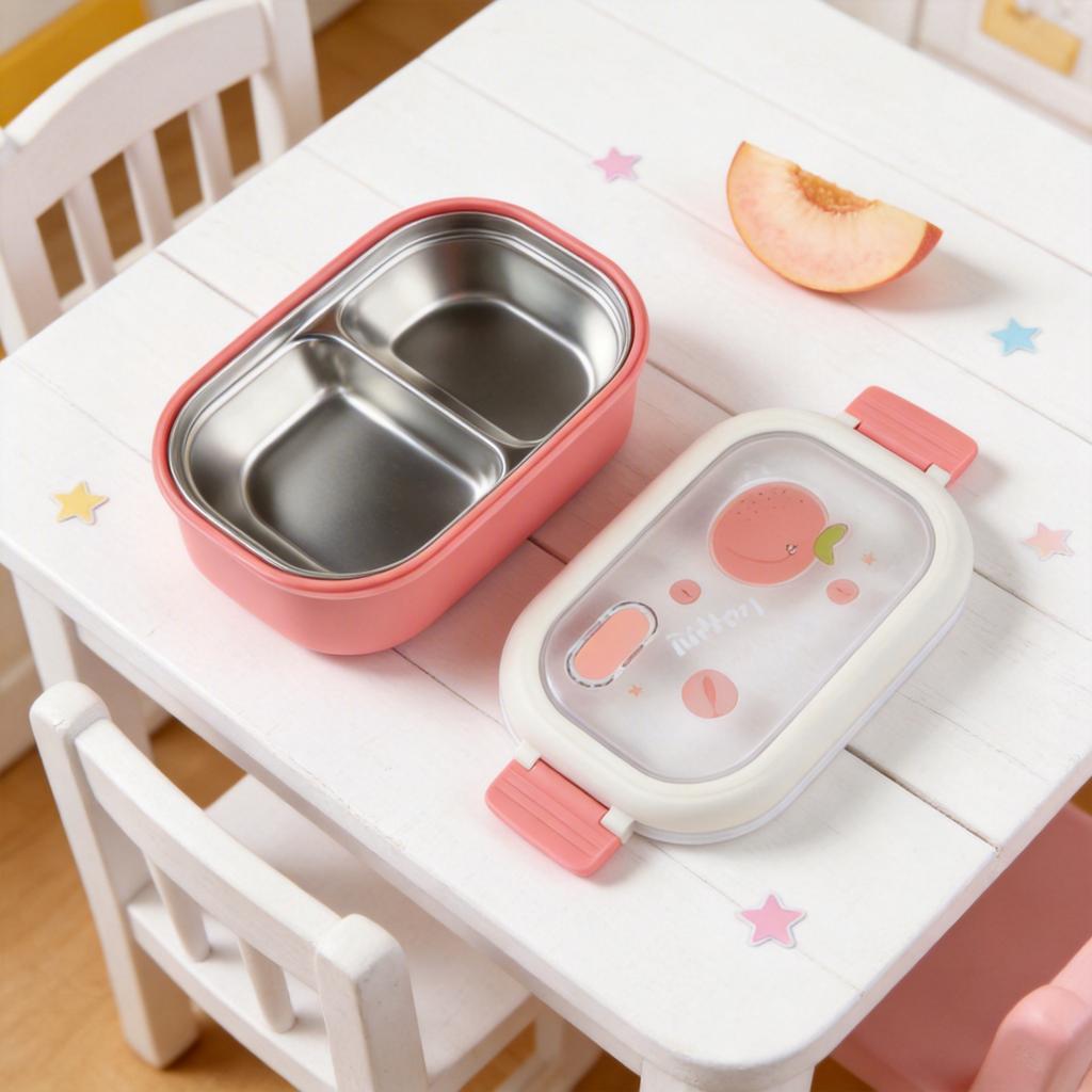 Stainless Steel Interior Insulated Lunch Box Stainless Lunch Box