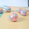 Rainbow Bead Stress Ball with Glitter Soft TPR Squeeze Toy for Anxiety Relief Colorful Fidget for Kids Adults Fun Decompression Gadget
