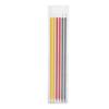 4-1Pack Solid Carpenter Pencil with Refill 40mm Long Nosed Deep Hole Mechanical Pencil Marker for Woodworking Construction