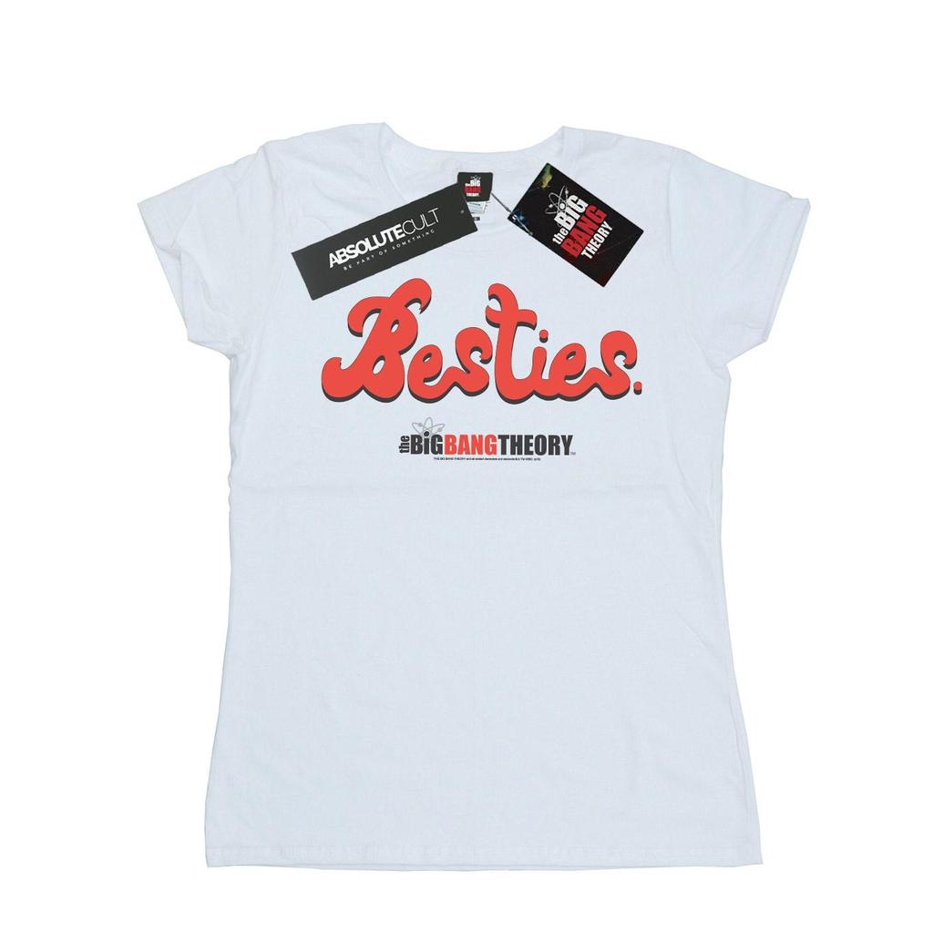 The Big Bang Theory Womens/Ladies Besties Text Cotton T-Shirt