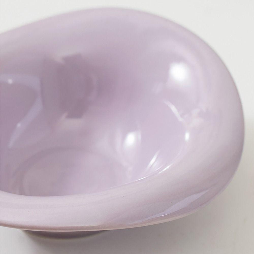 Non-Slip Dog High Foot Bowl Ceramic Diagonal Neck Bowl Practical Pet Cat Bowl  For Cat Dog