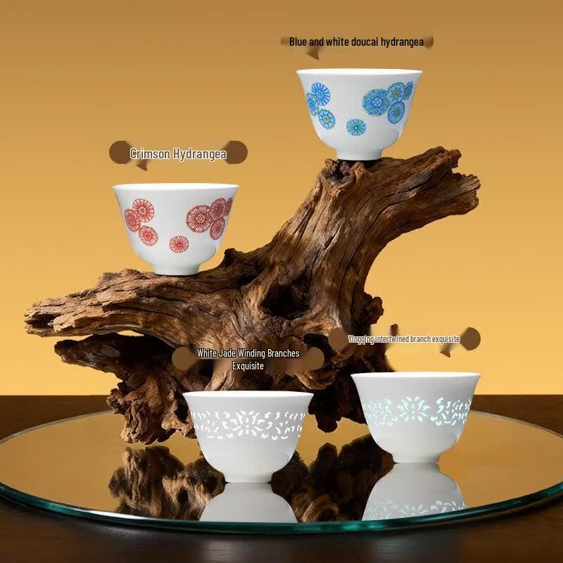 Aowei Jingdezhen Yingqing Linglong Teacup