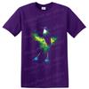Hummingbird Watercolor Splash Art T Shirt Colorful Wildlife Graphic Nature Tee