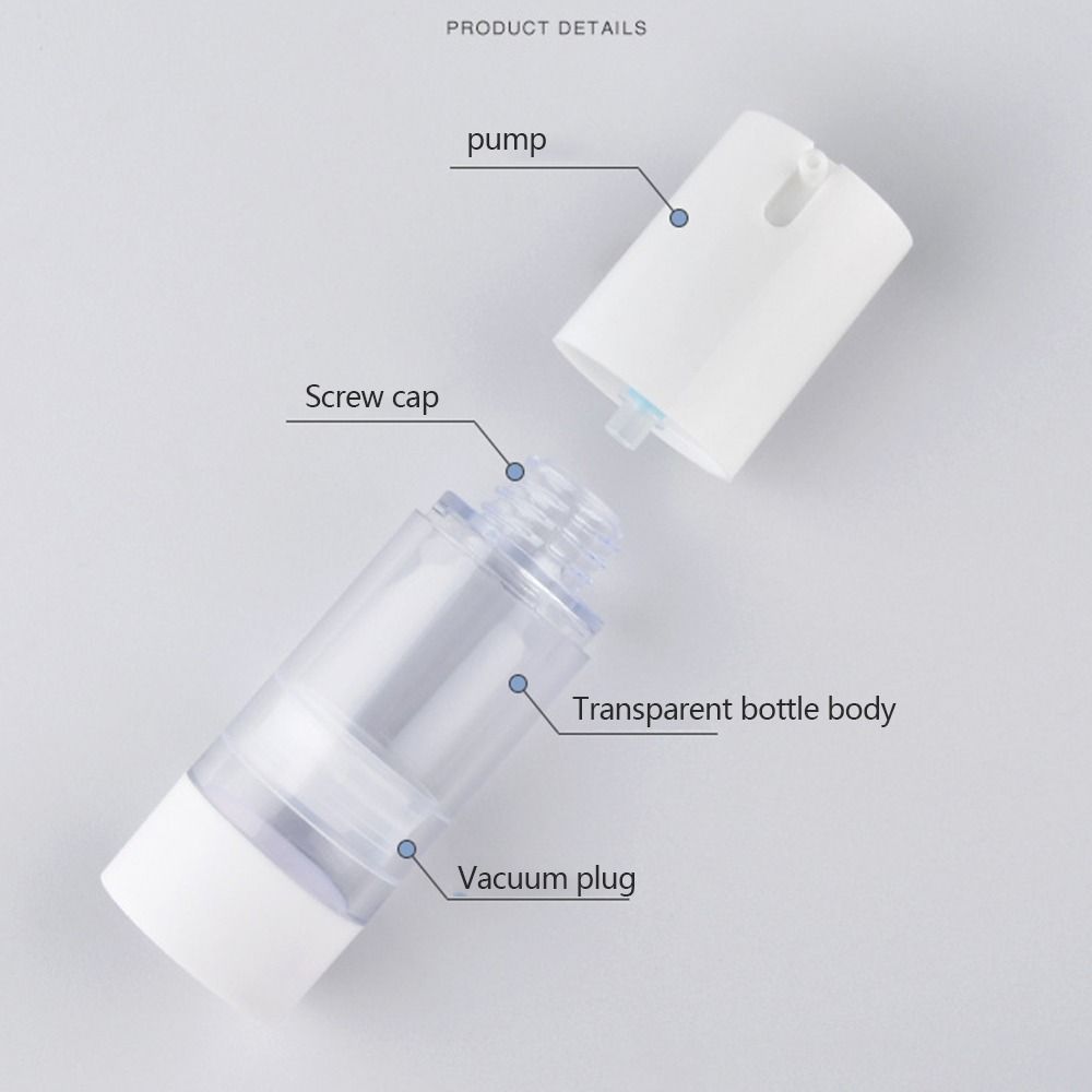 Cream Dispenser Facial Cream Skin Care Cosmetic Container Liquid Foundation Bottle Vacuum Lotion Bottle Airless Pump Bottles