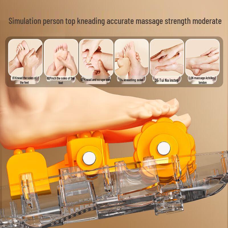 AUX Flagship Foot Massager with Heat and Airbag
