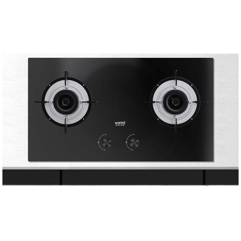 Vatti ZJ105 4.5kW Dual Burner Built-in Natural Gas Stove CN plug (adapter included)