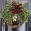 Christmas Wreath Boho Wreath Christmas Day Wreath Home Decoration Door Wall Decoration