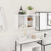 Vidaxl Wall-Mounted Bathroom Cabinet, White, 60X25X40 Cm